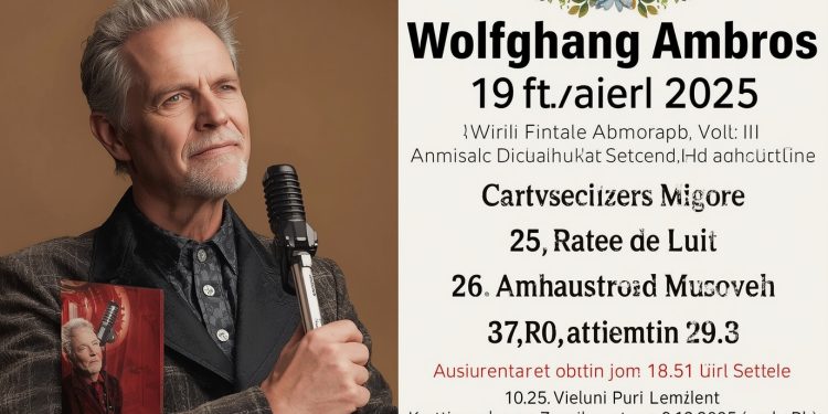 Wolfgang Ambros 2025: Tourfinale, neue Doku und Konzert-Highlights
