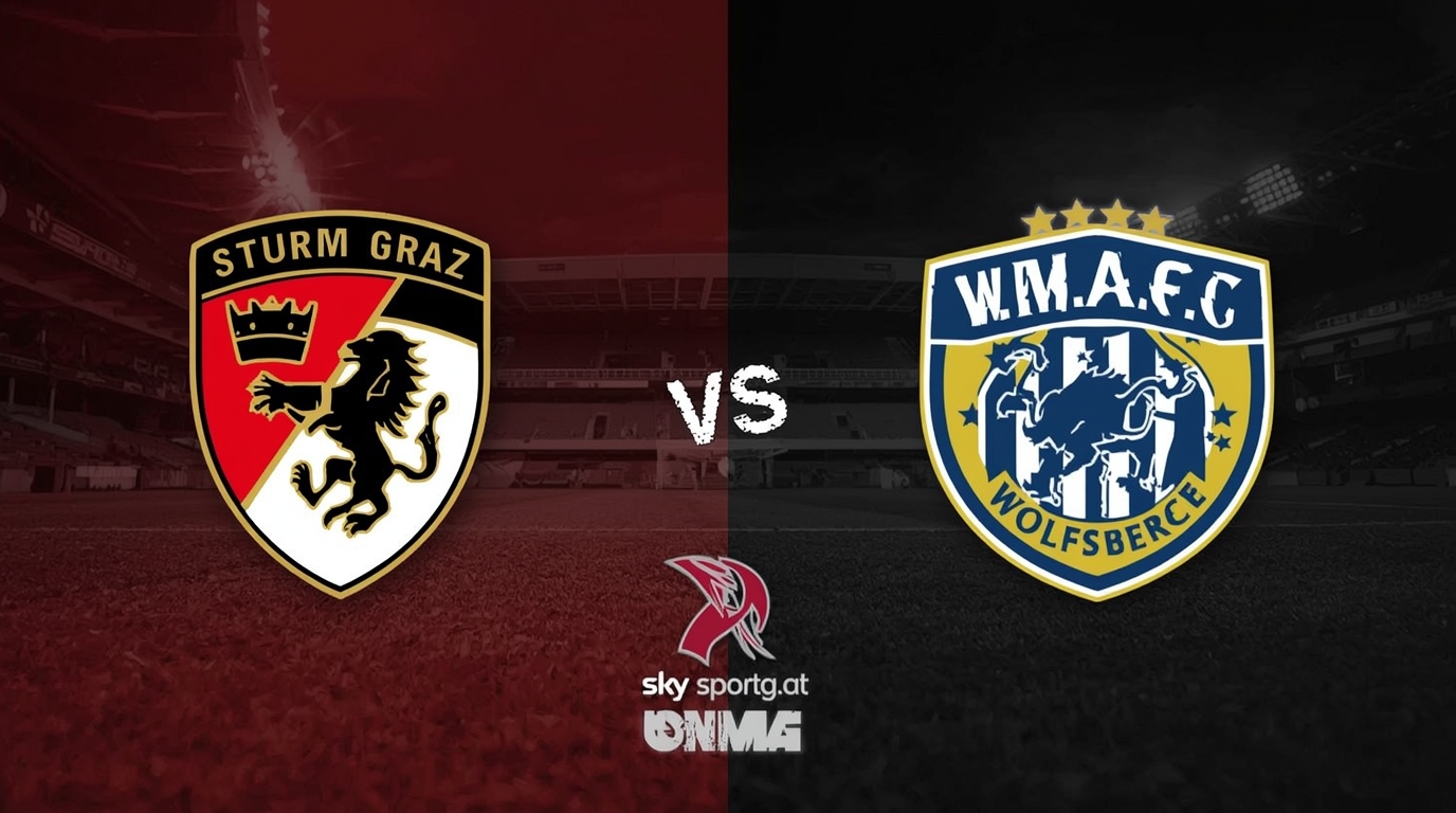 Sturm Graz vs. WAC heute: Anpfiff, Aufstellung, TV, Livestream