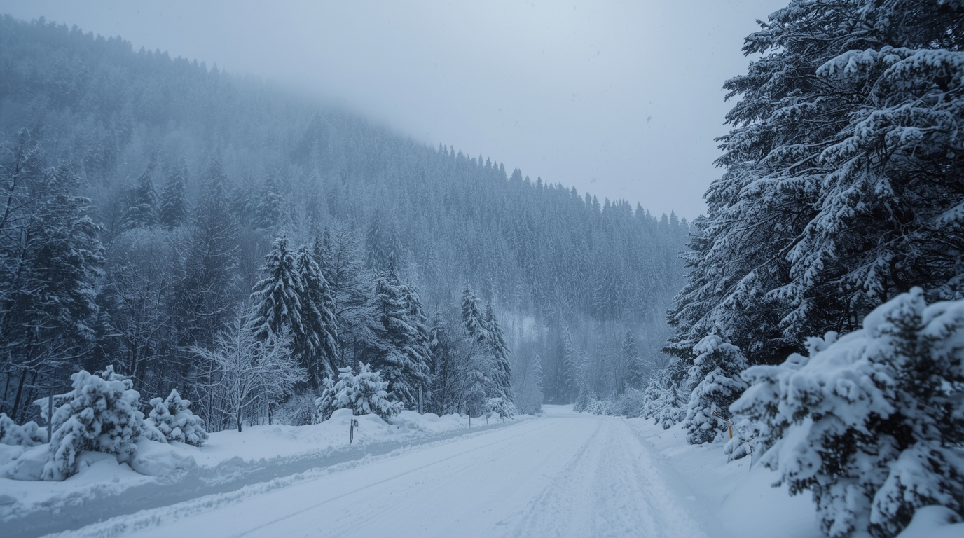 Schneefall in Österreich: Kaltfront senkt die Schneefallgrenze