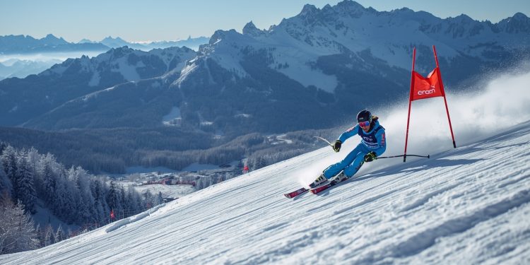 Downhill Skifahrer in Österreich: Streif, Termine und Tipps