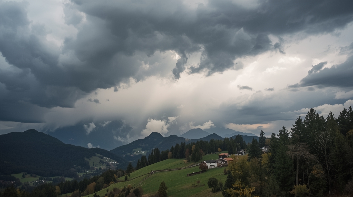 Sturmwetter in Österreich: Kaltfront bringt Böen bis 100 km/h