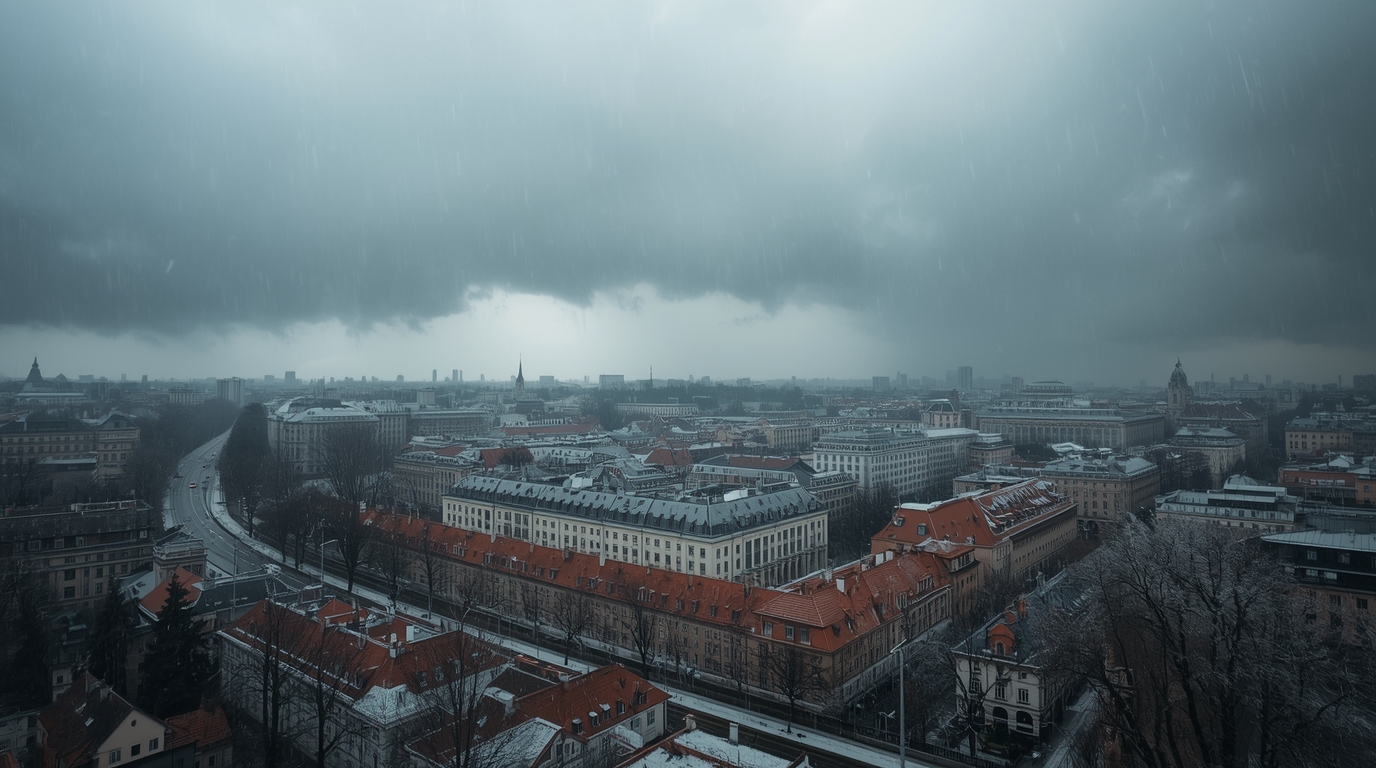 Warnstufe Rot in Wien: Sturm mit 100-km/h-Böen