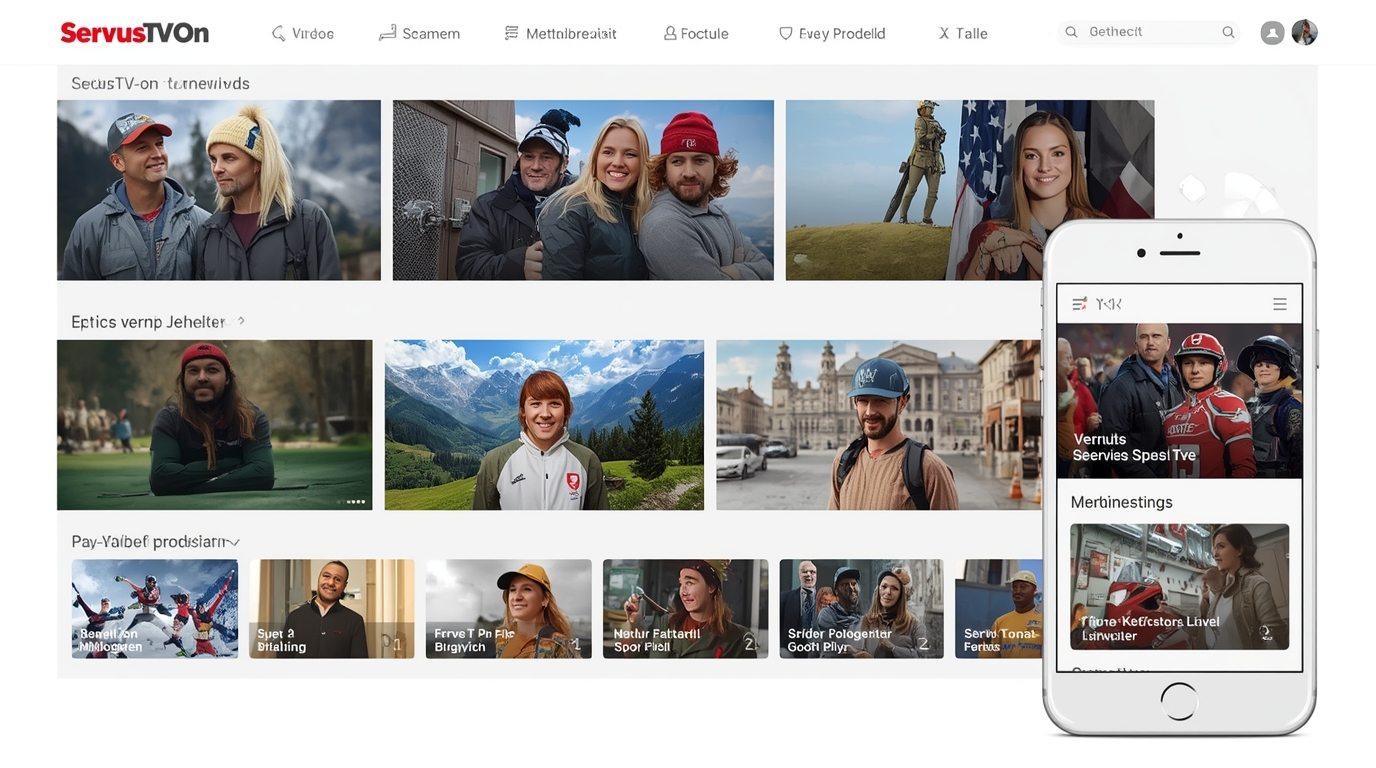 ServusTV On in Österreich: Livestream, App, Programm, Tipps