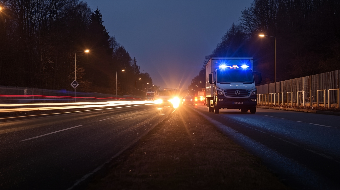 Sömmerda: Fußgänger bei Lkw-Unfall tödlich verletzt