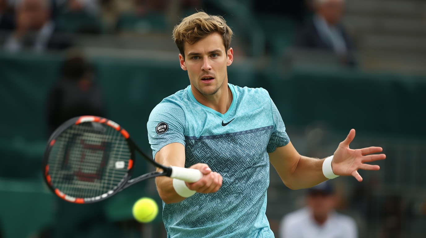 Cameron Norrie überrascht Rublev bei den Erste Bank Open