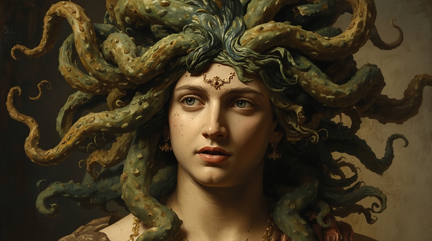 Medusa im Trend: Kunst, TV und Piercing in Österreich