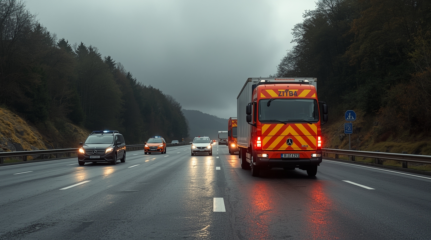 Schwerer Unfall auf der A9: Was heute wirklich passiert ist