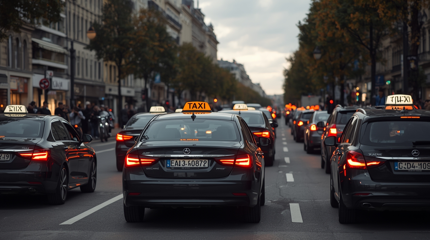 Taxi-Demo in Wien heute – Wo es jetzt staut