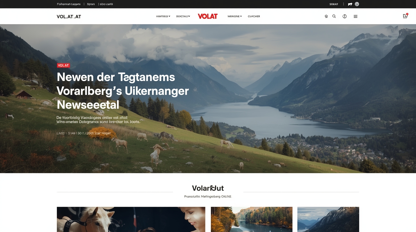 VOL.AT: So tickt Vorarlbergs größtes Online‑Newsportal