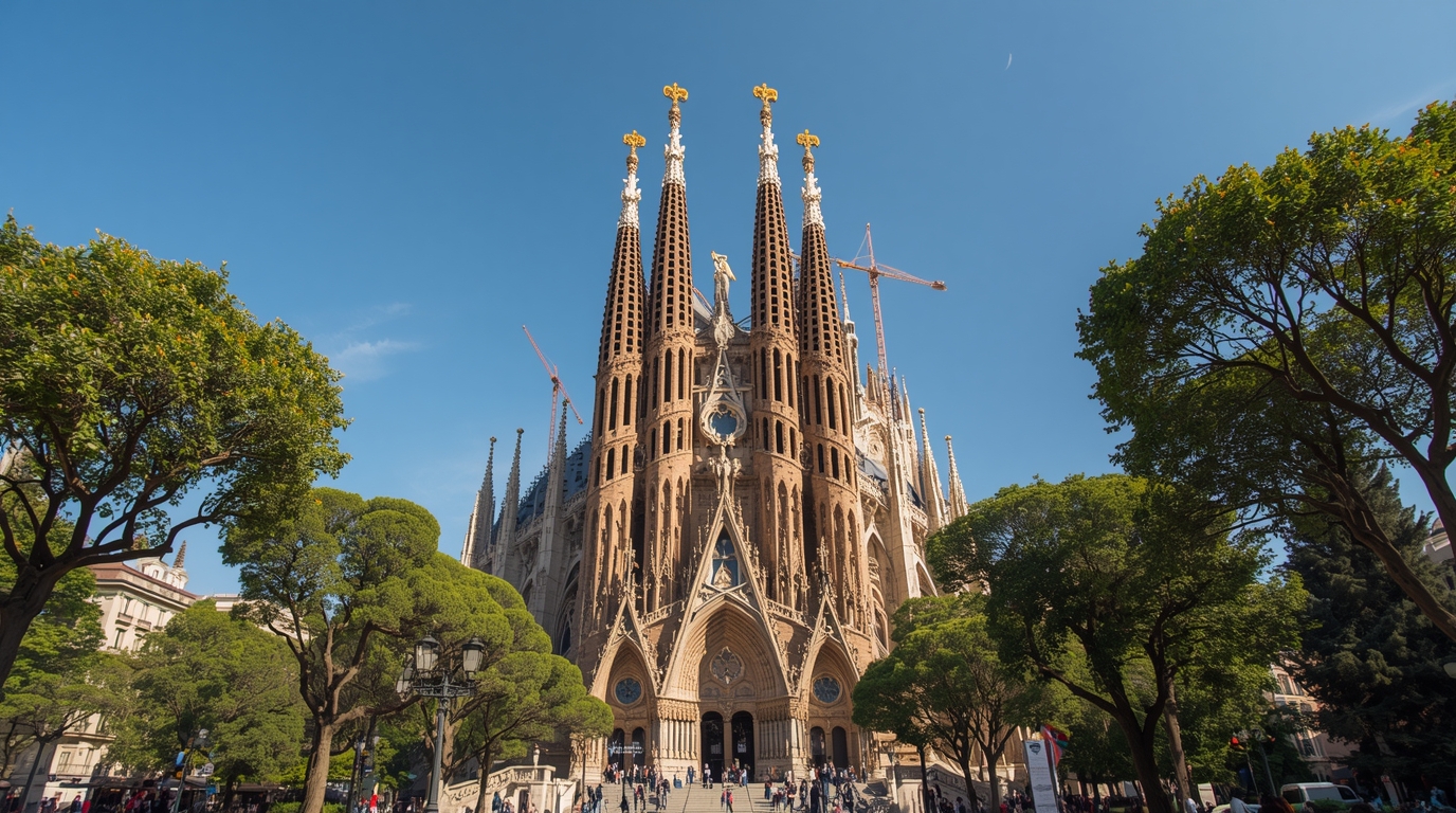 Barcelona entdecken von Wien aus Sonne Tapas und Meer