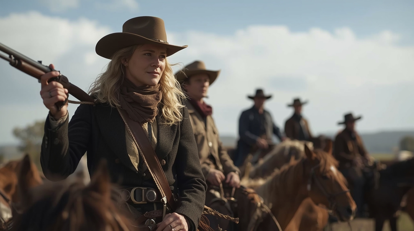 The Abandons auf Netflix: Blutiger Western-Hype jetzt auch in Österreich