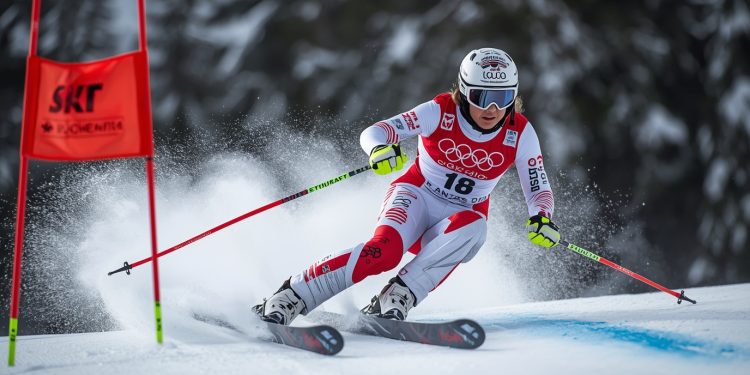 Julia Scheib greift nach dem Riesenslalom-Thron