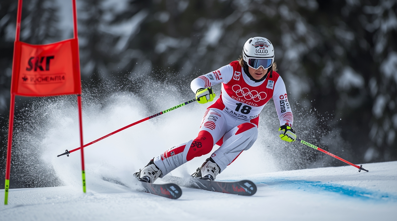 Julia Scheib greift nach dem Riesenslalom-Thron